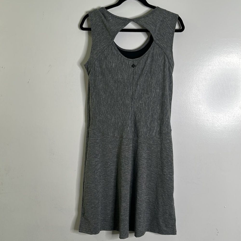 Prana gray mini dress size medium hiking camping - Picture 8 of 12